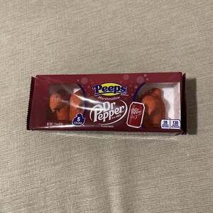 Peeps Dr. Pepper Flavored Marshmallow Chicks 5 Count Pack 1.5 oz